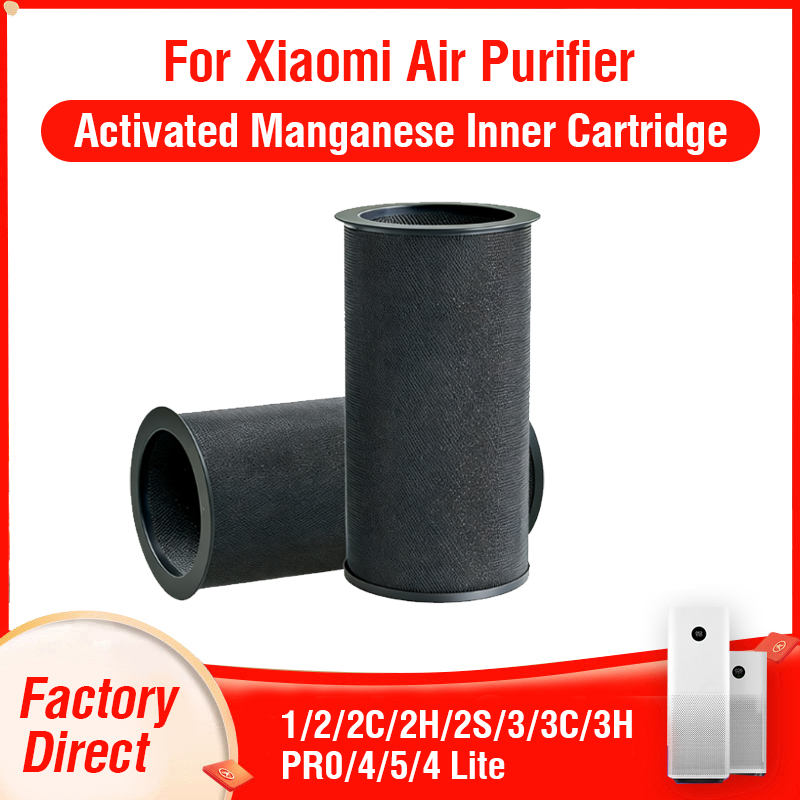 Carbon Filter Inline - Cartouche de rechange à manganèse activé,