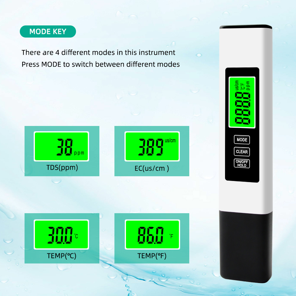 Testeur d'eau numérique 4 en 1 - Ec Meter Digital avis et prix