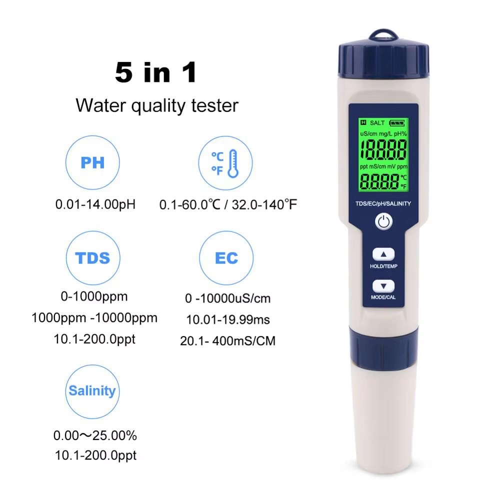 Stylo testeur numérique 5 en 1 - Ec Meter Digital avis et prix