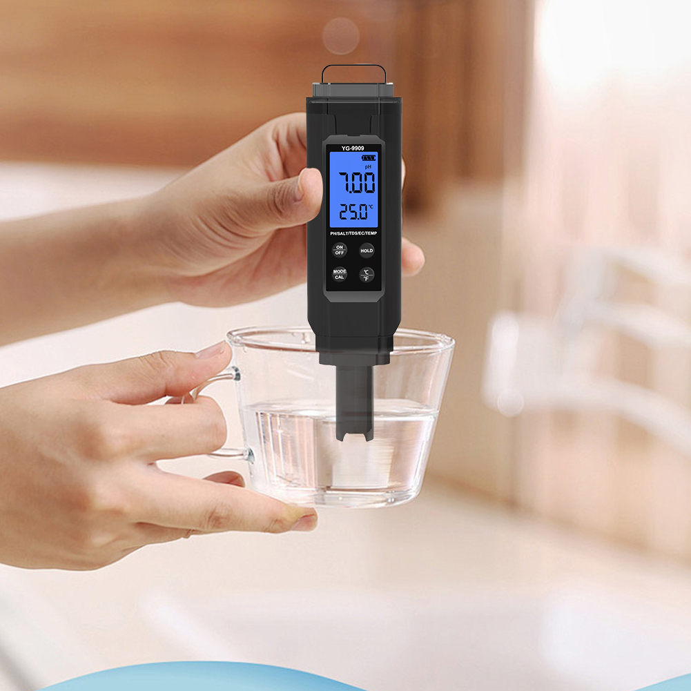 Stylo testeur numérique 5-en-1 - Ec Meter Digital avis et prix