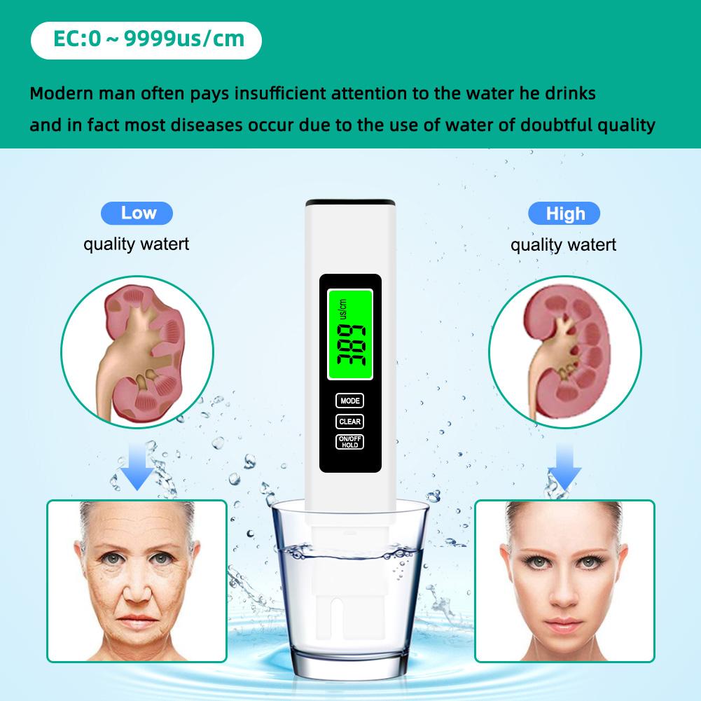 Testeur d'eau numérique 4 en 1 - Ec Meter Digital avis et prix